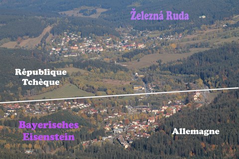 frontière Allemagne/République Tchèque