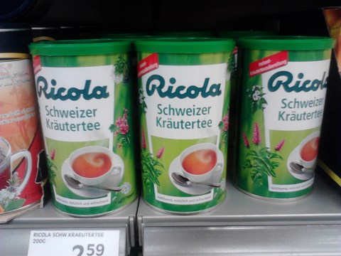 Thé aux plantes Ricola